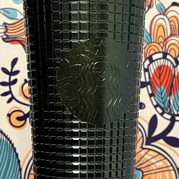 NEW! Christmas 2021 Green Disco Studded Tumbler from Starbucks - Picture 5 of 6